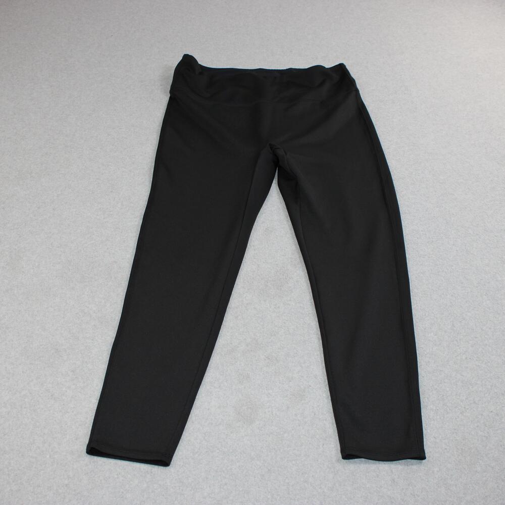 NYDJ Sculpt-Her Legging Women Large Black Ankle Lift Tuck Shaper Stretch Slimmin